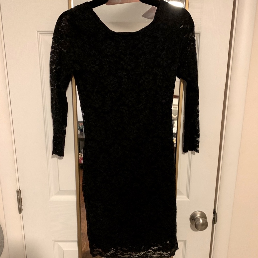 Black Lace Dress